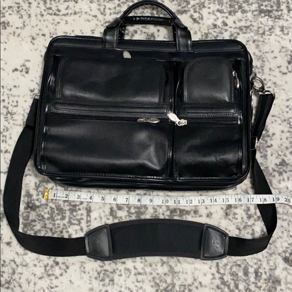 Mcklein Carry on shoulder laptop bag in like new